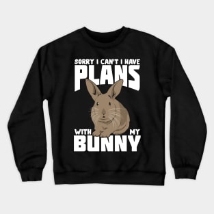 Rabbit Bunny Pet Animal Lover Gift Crewneck Sweatshirt